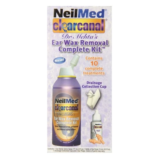 NeilMed Clearcanal Ear Wax Removal Complete Kit
