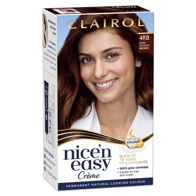 Clairol Nice ’n Easy Colour 4Rb Dark Reddish Brown