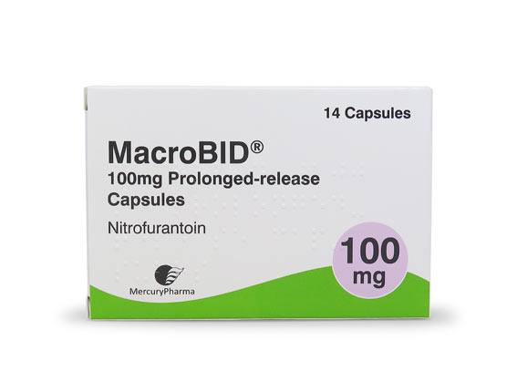 Nitrofurantoin 100mg - 6 Capsules
