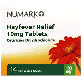 Numark Hayfever Relief 10 mg Tablets - 14 Pack