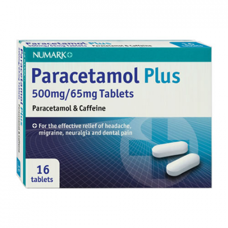 Numark Paracetamol Caplets - 16 Pack