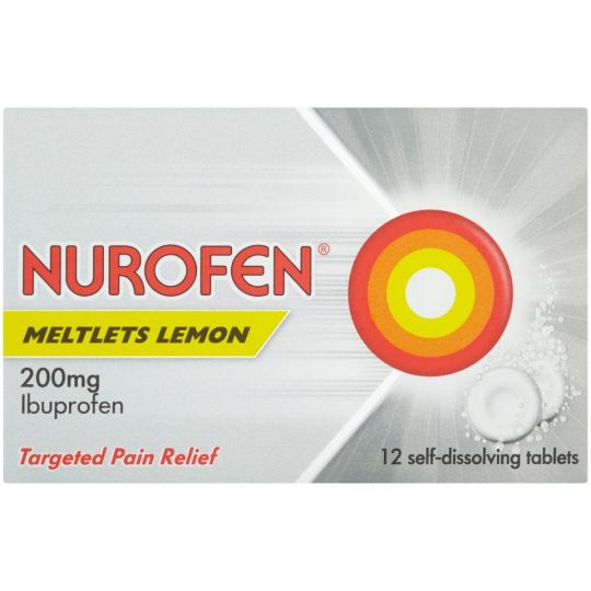 Nurofen Meltlets Lemon - 12 Pack