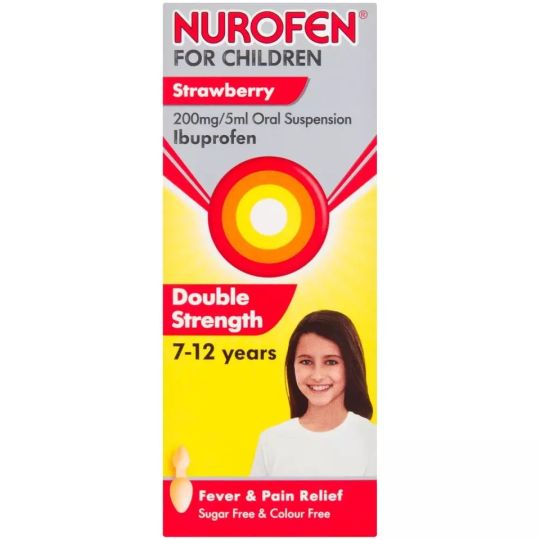 Nurofen For Children 200mg/5ml Oral Solution Orange - 100ml