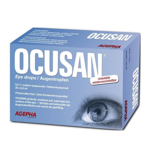Ocusan Single Dose Eye Drops – 0.5ml x 20