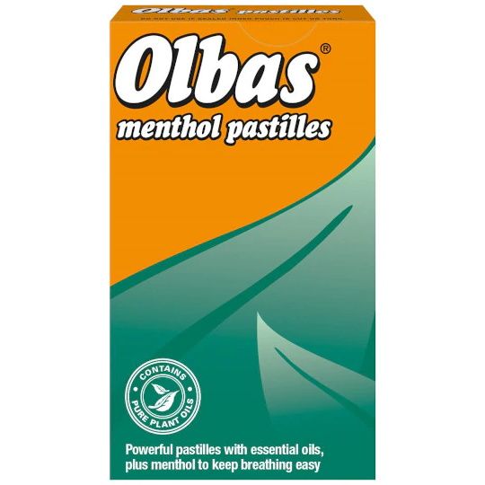 Olbas Menthol Pastilles – 45g