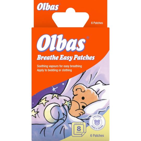 Olbas Breathe Easy Patches – 6 Pack
