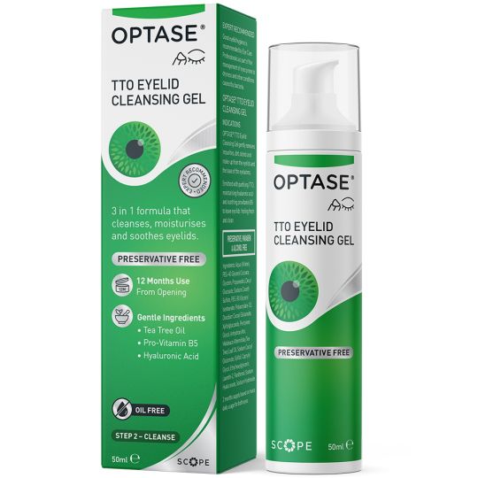Optase TTO Eyelid Cleansing Gel – 50ml