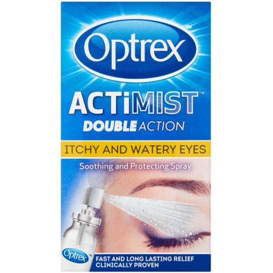 Optrex ActiMist 2in1 Eye Spray for Itchy + Watery Eyes – 10ml