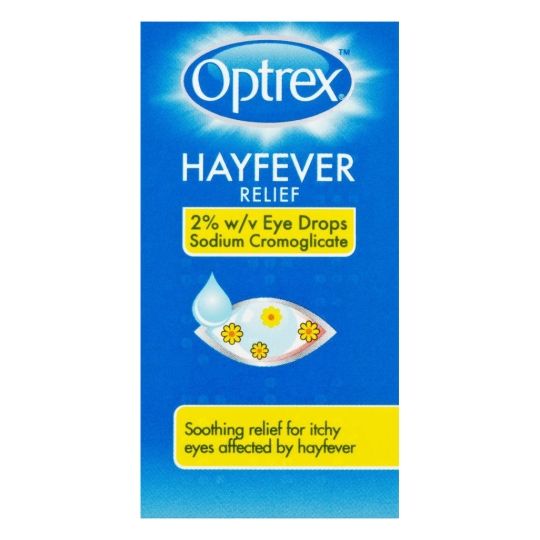 Optrex Hayfever Relief 2% w/v Eye Drops – 10ml