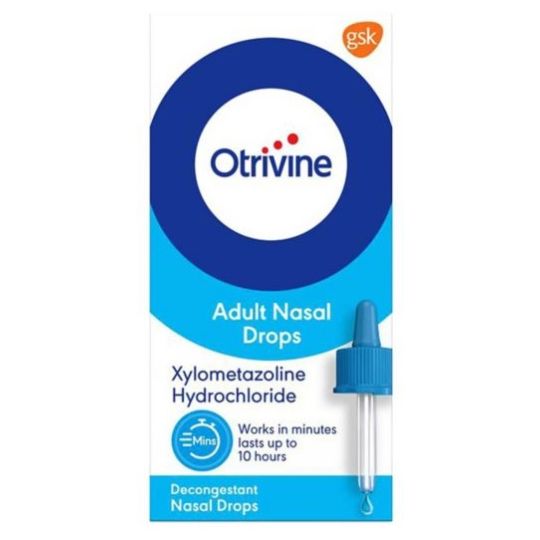 Otrivine Adult Nasal Drops - 10ml