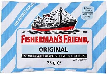 Fisherman’s Friend Traditional Tooth‑Friendly Lozenges – 25 g