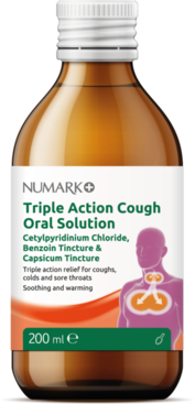 Numark Triple Action Cough Solution - 200ml