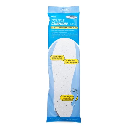 Profoot Double Cushion Insoles - Men's