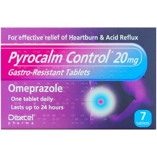 Pyrocalm Control 20mg Gastro-Resistant Tablets