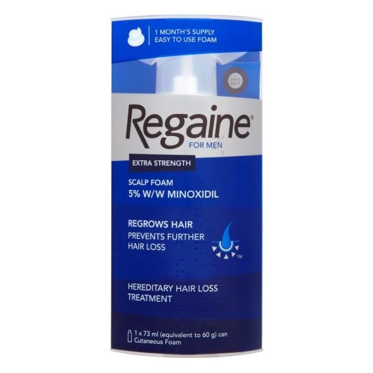 Regaine For Men Extra Strength Scalp Foam - 1 Month's Supply