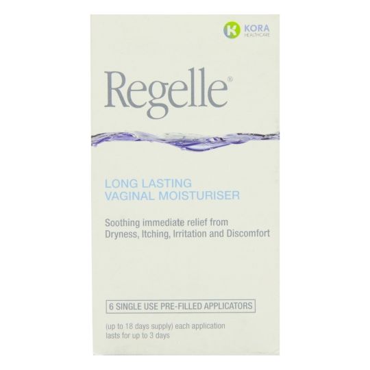 Regelle Long Lasting Vaginal Moisturiser - 6 Pack
