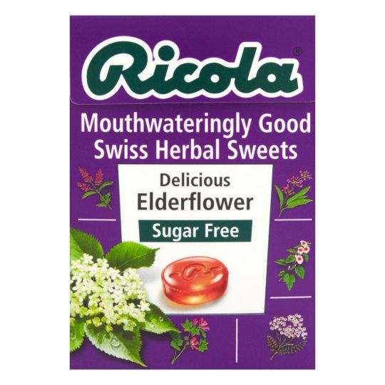 Ricola Elderflower Swiss Herb Drops – 45g