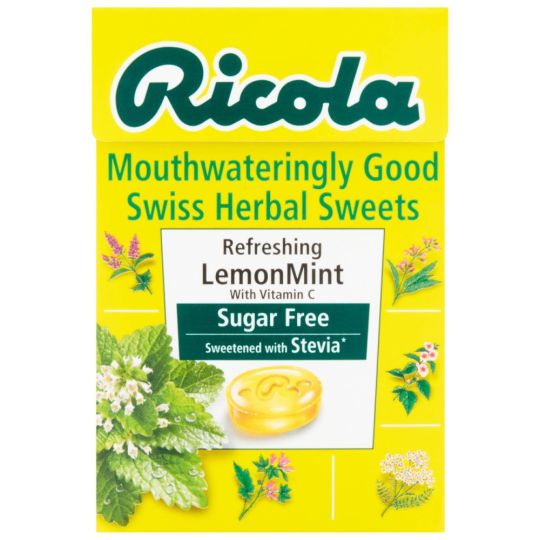 Ricola Swiss Herb Sweets Tasty LemonMint – 45g