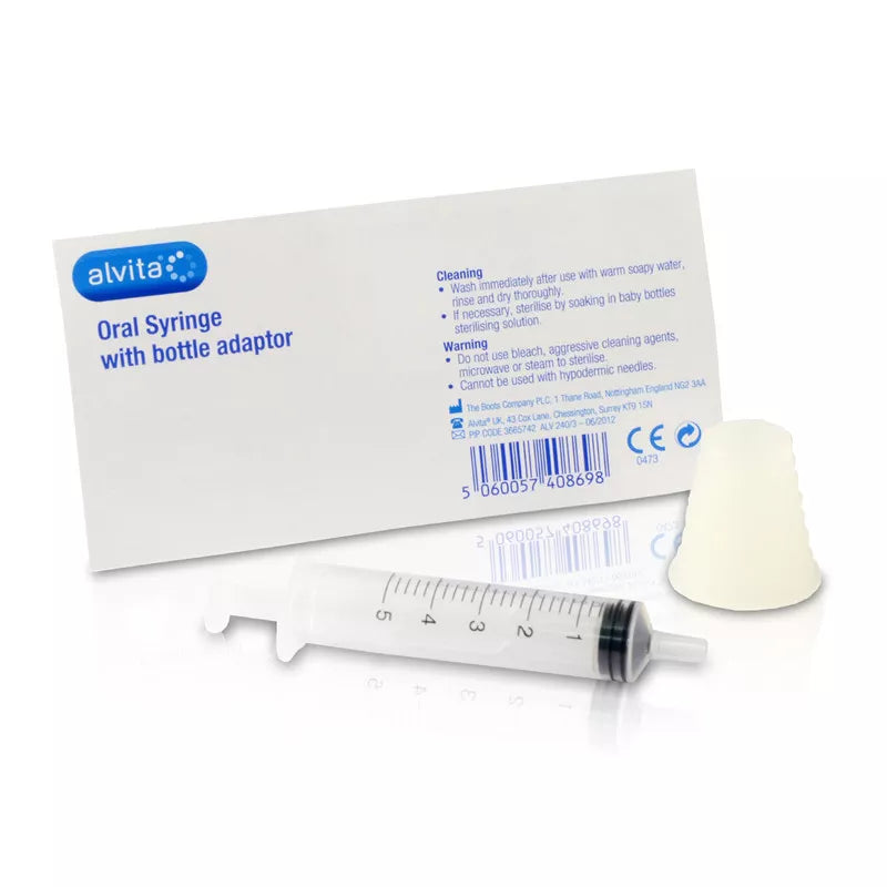 Alvita Oral Syringe & Adaptor 1 ml