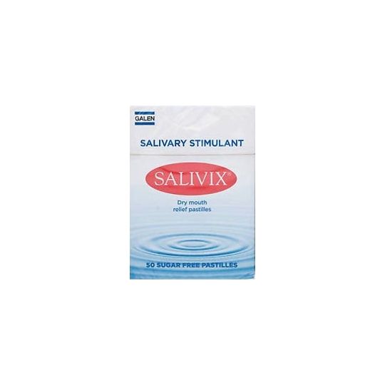 Salivix Dry Mouth Relief Pastilles - 50 Pack
