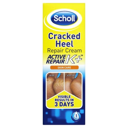 Scholl Cracked Heel Repair Cream K+ - 60ml