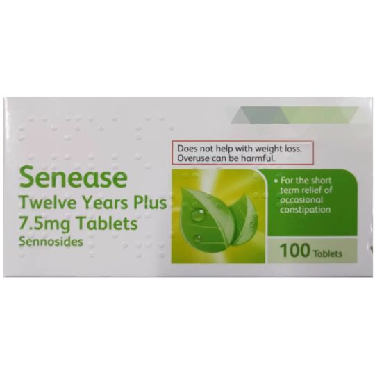 Senna 7.5mg Tablets Adult - 100 Pack
