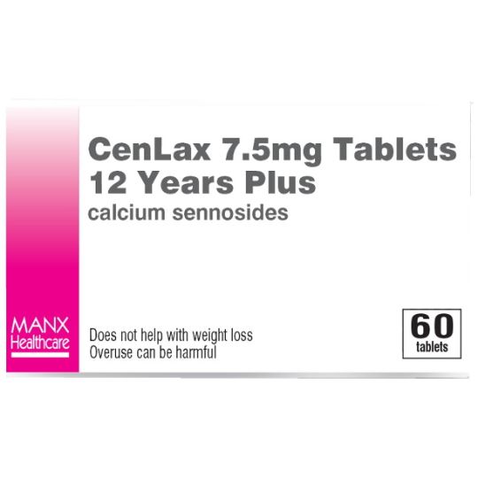 Senna 7.5mg Tablets Adult - 60 Pack