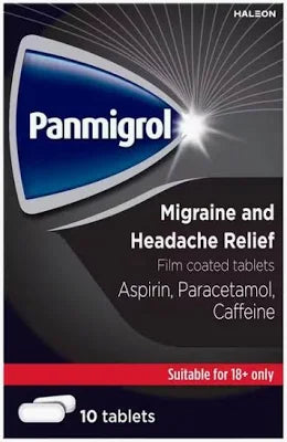 Panmigrol Capsules 250/250/65mg - 10 Pack