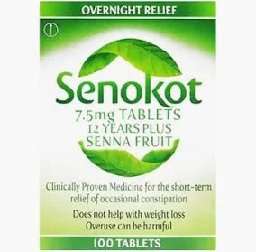 Senokot Tablets 12+ – 7.5mg – 100 Pack