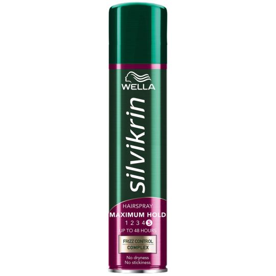 Silvikrin Maximum Hold Hair Spray - 250ml