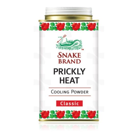 Snake Brand Prickly Heat Original Cooling Powder Classic - 140g