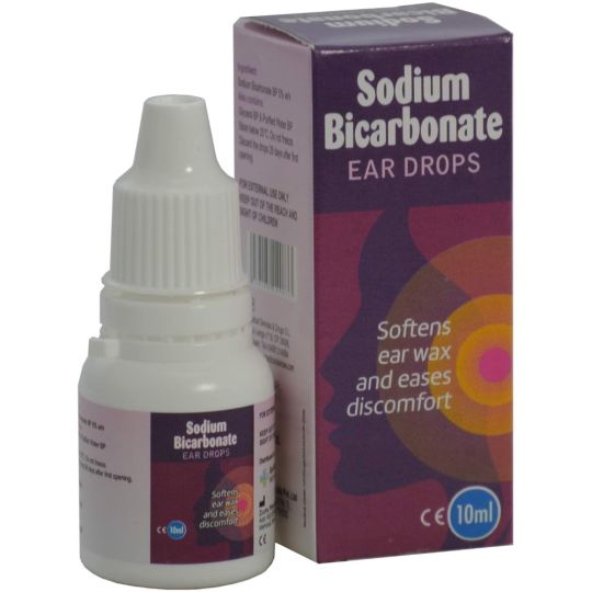 Sodium Bicarbonate Ear Drops - 10ml