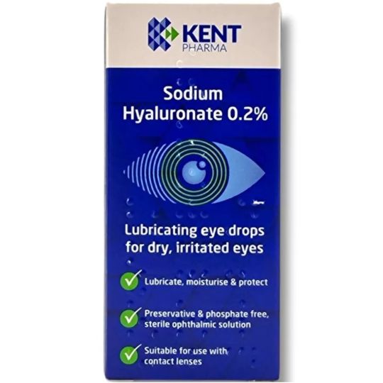 Sodium Hyaluronate 0.2% Preservative Free Eye Drops – 10ml