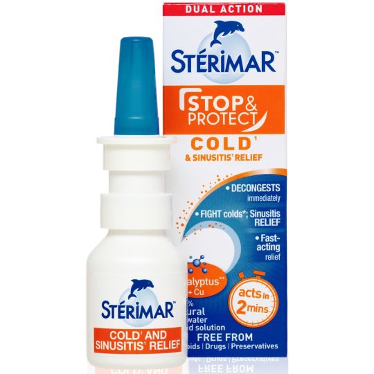 Sterimar Stop & Protect Cold and Sinusitis Relief Nasal Spray – 20ml