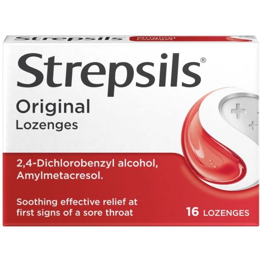 Strepsils Original Lozenges - 16 Pack