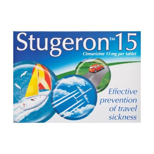 Stugeron 15mg Tablets - 15 Pack