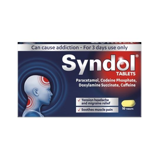 Syndol Tablets - 10 Pack
