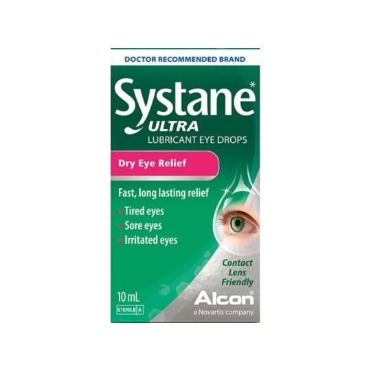 Systane Ultra Lubricant Eye Drops - 10ml
