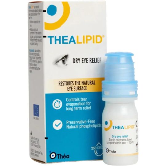 TheaLipid Dry Eye Relief Eye Drops – 10ml