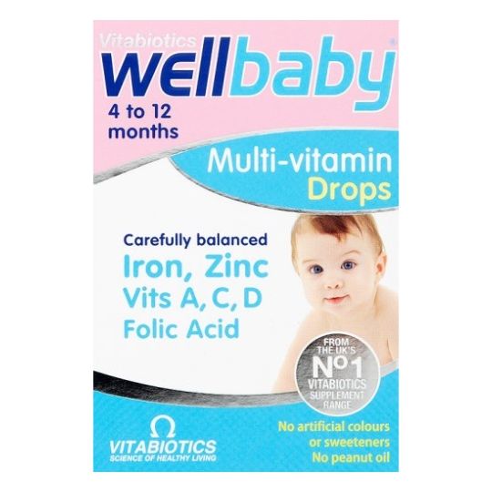 Vitabiotics Wellbaby Multi-vitamin Drops – 30ml