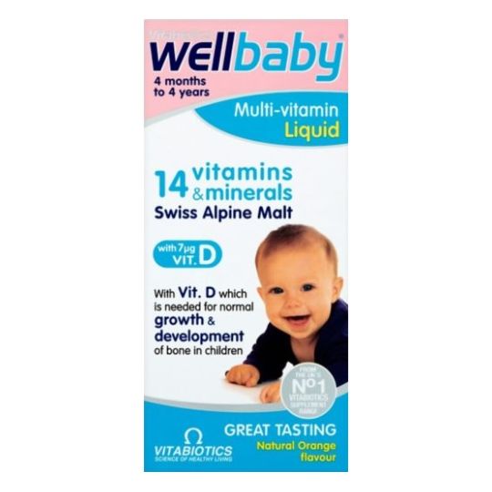 Vitabiotics Wellbaby Multi-vitamin Liquid – 150ml