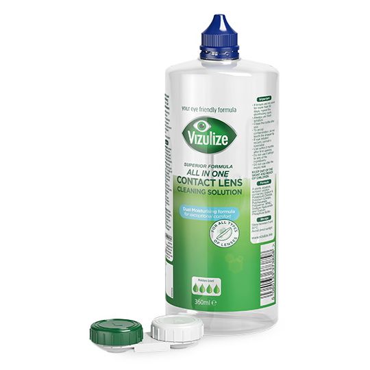 Vizulize All In One Contact Lens Solution – 360ml