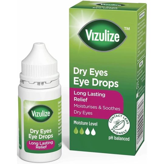 Vizulize Dry Eyes Eye Drops – 10ml