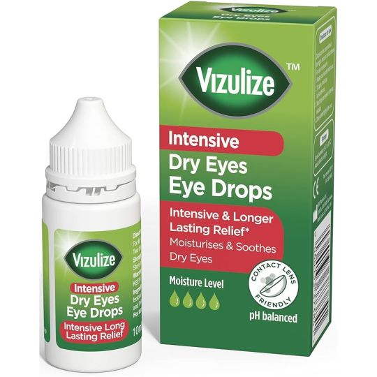 Vizulize Intensive Dry Eyes Eye Drops – 10ml