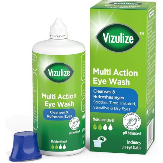 Vizulize Multi Action Eye Wash – 100ml