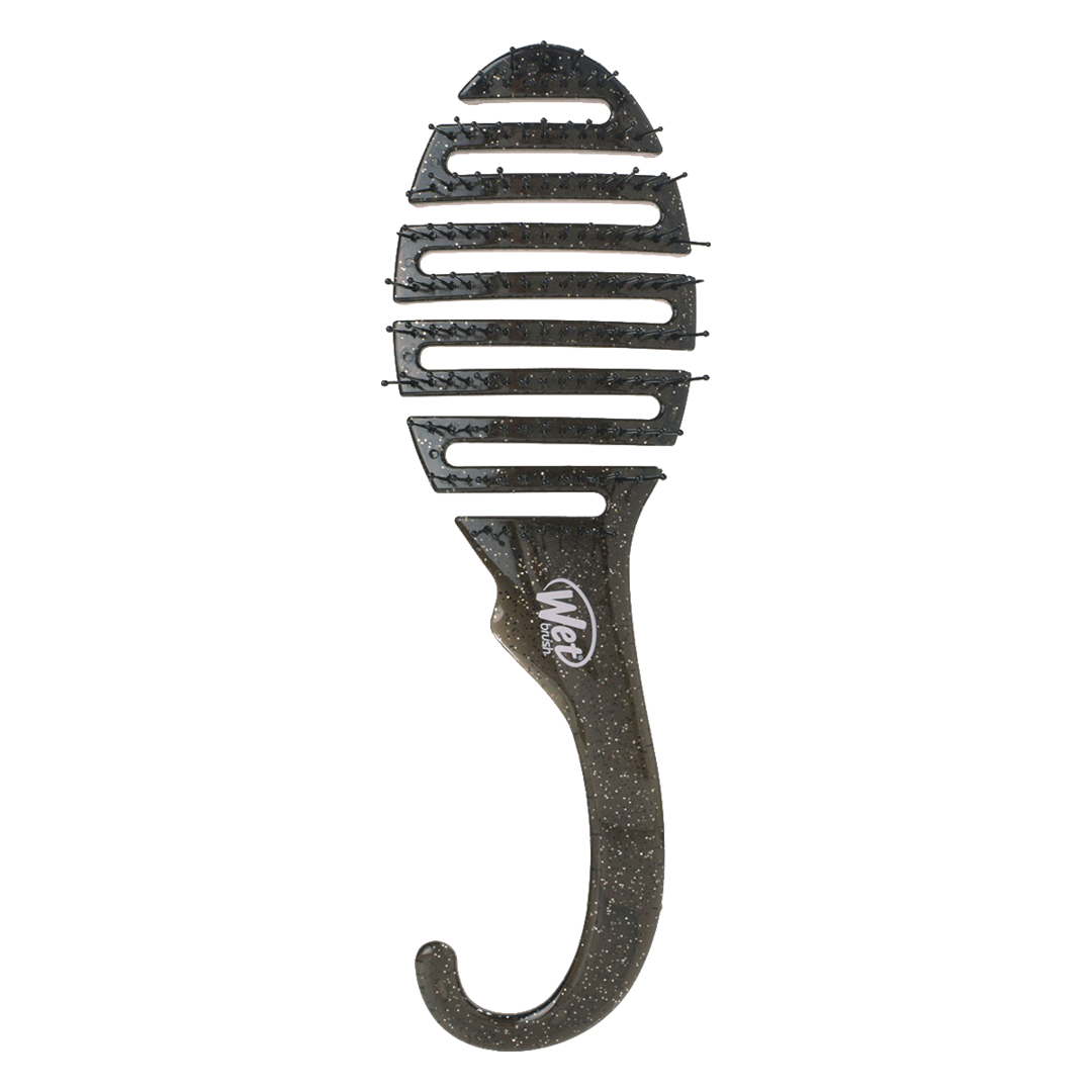 Wet Brush Black Glitter Shower Detangler